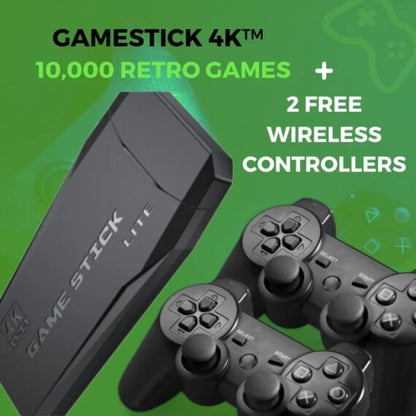 Retro game HDMI stick konzola 10000 igrica+ 2 bežična džojstika